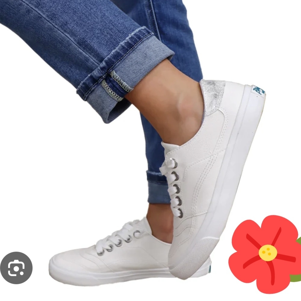💋Blow Fish MALIBU Women's White Sneakers💋